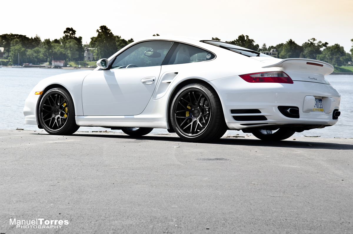 Vertini Concave Magic Black on Porsche 997